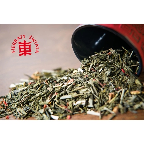 Herbata zielona sencha MOC GRANATU